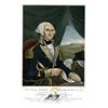 Image 1 : George Washington ND ca.1830-50's Hand Tinted Engraving.