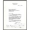 Image 1 : Bernard Baruch Signature on his Personal Letterhead.