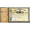 Image 1 : American Express Company, 1863 Stock Certificate With Henry Wells & William Fargo's Signatures.