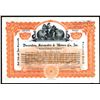 Image 1 : Duesenberg Automobile & Motor Co., Inc., 1923 Stock Certificate.