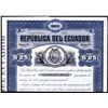 Image 1 : Republica del Ecuador Specimen Bond.