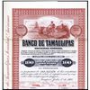 Image 1 : Banco de Tamaulipas Specimen Bond.