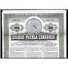Image 1 : Bonos Del Honorable Ayuntamiento del la Ciudad de Puebla de Zaragoza Specimen Bond.