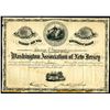 Image 1 : Washington Association of New Jersey, 1874 Stock Certificate.