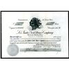 Image 1 : Los Indios Gold Mines Company, 1912 Stock Certificate.