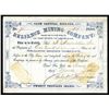 Image 1 : Reliance Mining Company, 1864 Issued Stock Certificate.