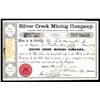 Image 1 : Silver Creek Mining, 1864 Issued Michigan Mining Stock Certificate.