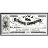 Image 1 : Iowa Mining Company, 1875 Stock Certificate.