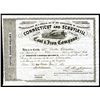 Image 1 : Connecticut and Schuylkill Coal  & Iron Company, 1861 Issued Stock.