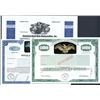 Image 1 : Early Holographs Used on Specimen U.S. Stock Certificates.