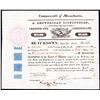 Image 1 : A Republican Institution, 1821 Stock Certificate Signed by Henry Dearborn.