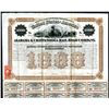Image 1 : Alabama & Chattanooga Railroad Co. 1869 8% Bond Group of 10.
