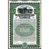 Image 1 : Denver and Salt Lake Railroad Co., 1913 Specimen Bond.