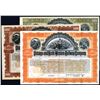 Image 1 : Chicago and North-Western Railway Company, 1897 Specimen Bond Trio.