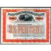 Image 1 : Peoria and North Western Railway Co. 1901 Specimen Bond.
