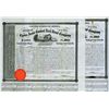 Image 1 : Lyons Iowa Central Rail Road Co., 1853 I/U Bond Pair.