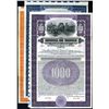 Image 1 : Louisville and Nashville Railroad Company, 1921 Specimen Bond Trio