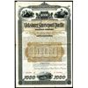 Image 1 : Vicksburg, Shreveport and Pacific Railroad Co. 1886 Specimen Bond.