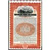 Image 1 : New Orleans , Mobile and Chicago Railroad Company, 1909 Specimen Bond.