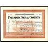 Image 1 : Pneumatic Signal Company, 1907 Stock Certificate.