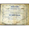 Image 1 : Central Ohio Rail Road Company 1850 Railroad Bond.