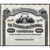 Image 1 : Columbus and Cincinnati Railway Company Specimen Bond.