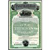Image 1 : Texas Central Railroad Co. 1893 Specimen Bond.