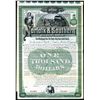Image 1 : Norfolk Southern Railroad Co., 1891 Issue Specimen Bond.