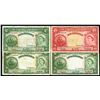 Image 1 : Bahamas Government, Lot of 4 Issued Banknotes