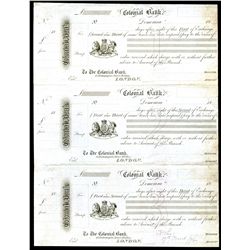 Colonial Bank Proof Exchanges