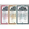 Image 1 : Province of Quebec 1963 Specimen Savings Bond Trio.