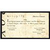 Image 1 : La Banque Royale, 1720 Second Issue Note- John Law Issue.