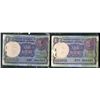 Image 1 : Government of India, Pair of Different 100 Note 1 Rupee Bundles