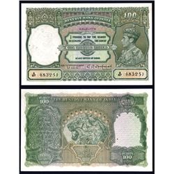 Reserve Bank of India, ND (1943) Issue.