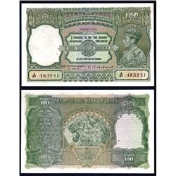 Reserve Bank of India, ND (1943) Issue.