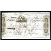 Image 1 : American Passengers Offices, 1846 "Emigration Post Note" Issued in Londonderry.