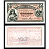 Image 1 : El Banco de Veracruz, 1890 Issue Bono De Caja Specimen.