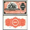 Image 1 : Bono De Caja. Banco Central Mexicano, 1900 Issue Specimen.