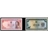 Image 1 : Reserve Bank of Rhodesia, 1967 Pound Issue and 1973  Dollar Issue Banknotes.