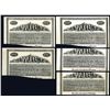Image 1 : Commercial Bank of Scotland, 1883-1885, Set of 5 Proofs