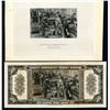 Image 1 : Banque Centrale de la Republique de Turquie, Proof Back and Matching Vignette Pair of Factory Worker