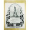 Image 1 : Pilgrim Society Oversized Unissued Membership Certificate.