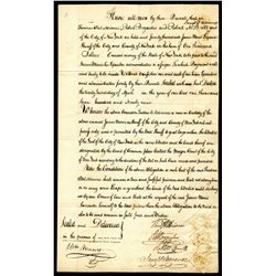 New York $1000 Bail Bond, 1799.