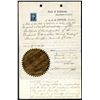 Image 1 : Certificate of Incorporation, 1863 Official copy of "Imperial Gold & Silver Mining Company".
