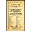 Image 1 : Wells, Fargo & Co. Bankers and Exchange Dealers Broadside ND ca. 1850-1860's.