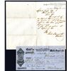 Image 1 : California Express and Exchange office of Wells, Fargo & Co. 1856 Gold Rush Era First of Exchange an