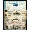 Image 1 : Page Bacon Exchange and Banking House Illustrated Gold Rush Era Bill of Exchange Trio ca. 1850's.