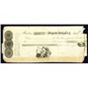 Image 1 : Nouvelle-Orleans, Proof Draft Payable in Piastres, ND (ca.1830's) by RWH&E.