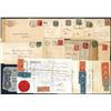 Image 1 : Miscellaneous lot of Revenue and Postal History Material  ca. 1870-1920.