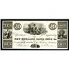 Image 1 : New England Bank Note Co.  1833 Proof Security Printer Advertising Note.